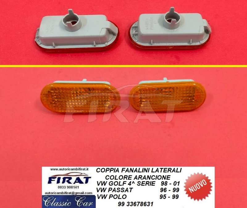 FANALINO LATERALE VW GOLF 4S PASSAT POLO ARAN. (33678631)